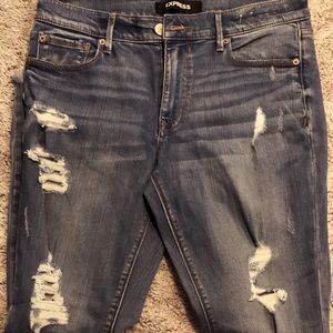 Express Mid Rise Jeans (New)